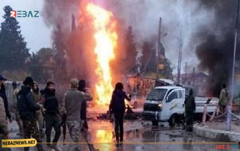 سرى كانيه.. انفجار مفخخة يوقع قتلى وجرحى في صفوف العناصر المسلحة