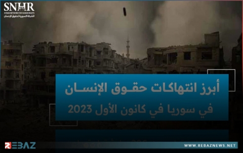 مقـ.ـتل 91 مدنياً.. تقرير حقوقي يرصد الانتهاكات بسوريا في كانون الأول 2023