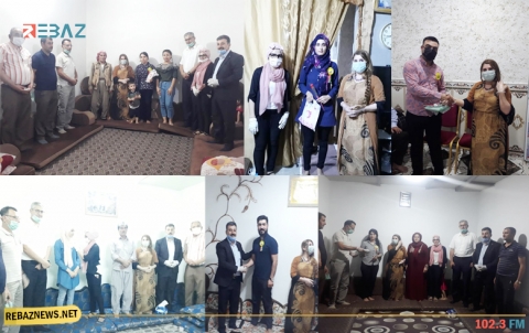 منظمة دهوك لـ PDK-S  تكرم الطلبة المتخرجين من جامعات إقليم كوردستان في مخيم فايدة