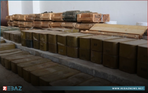 ضبط أسلحة مسروقة من ثكنات عسكرية بريف درعا  ضبط أسلحة مسروقة من ثكنات عسكرية بريف درعا