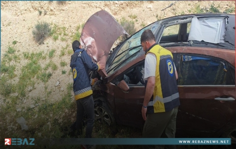 خلال 24 ساعة.. إصابة 9 مدنيين جراء 6 حوادث سير في سوريا 