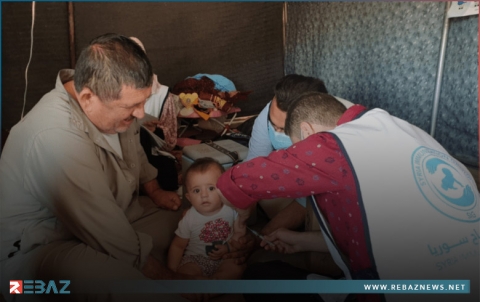 حملة لقاحات ضد الحصبة وشلل الأطفال تستهدف نحو 800 ألف طفل في شمال غربي سوريا