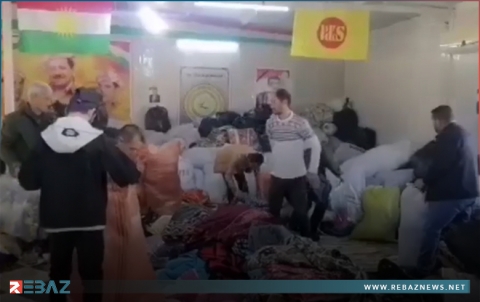  دهوك.. الحزب الديمقراطي الكوردستاني - سوريا مستمر في إغاثة مدينتي جنديرس وعفرين