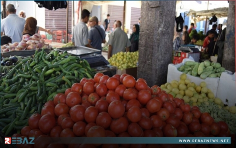 أسعار بعض أنواع الخضار في مدينة كوباني بكوردستان سوريا 