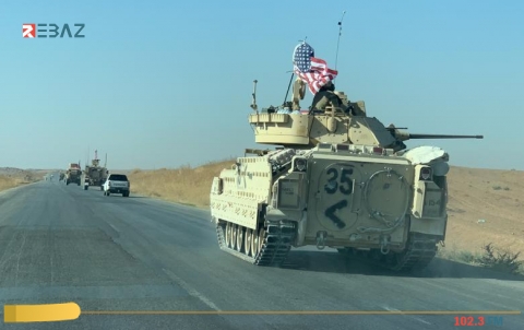 لأول مرة.. مدرعات برادلي الأمريكية تسير باتجاه بلدة تل تمر بكوردستان سوريا