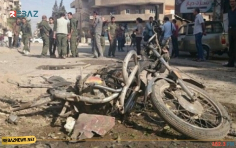 انفجار دراجة نارية مفخخة في مدينة سري كانيه