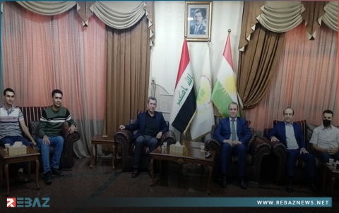 وفد من الكوردستاني - سوريا يلتقي مع نائب محافظ دهوك ويناقش العملية التعليمية للاجئين السوريين
