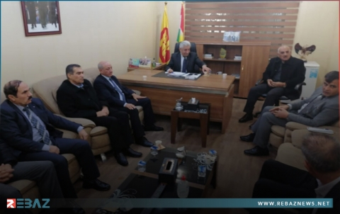 وفد من منظمة دوميز لـ PDK-S يزور لجنة علاقات الديمقراطي الكوردستاني بدهوك