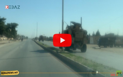 فيديو.. قافلة للجيش الأمريكي تدخل قامشلو وتتجه شرقاً للقيام بدورية
