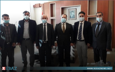 وفد من الكوردستاني - سوريا يزور المديرية العامة لصحة دهوك