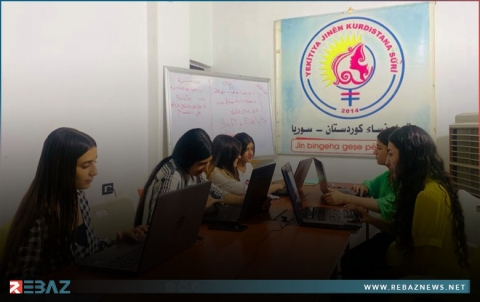 ديرك.. اتحاد نساء كوردستان – سوريا يفتتح دورات لتعلم أساسيات الحاسوب