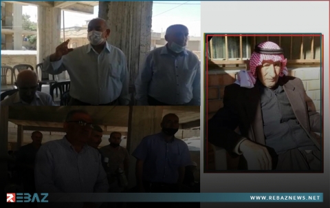  المجلس المحلي لـENKS في ديرك يشارك بواجب عزاء الشخصية الوطنية حاجي عمر حسين 