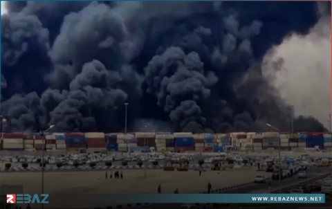 ارتفاع عدد ضحايا انفجار أكبر مرفأ تجاري إيراني لأكثر من 800 شخص 