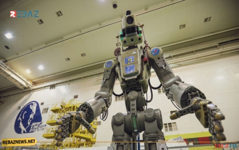  أول روبوت روسي يشبه البشر يهبط في كازاخستان