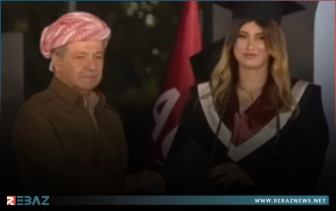 الطالبة المتفوقة روز عمر: أشكر الرئيس بارزاني على منحي فرصة الدراسة في الجامعة الأمريكية 