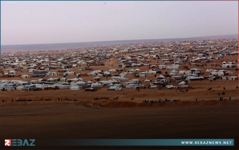 مخيم الركبان يقترب من 