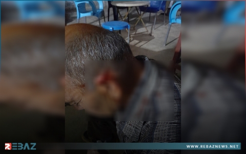 مسـ.ـلحو فيـ.ـلق الشام يعتـ.ـدون على مسن كوردي في مدينة عفرين 