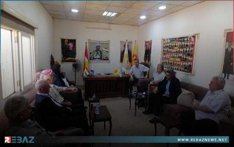 دوميز.. الديمقراطي الكوردستاني - سوريا يستقبل وفدا من يكيتي الكوردستاني - سوريا 