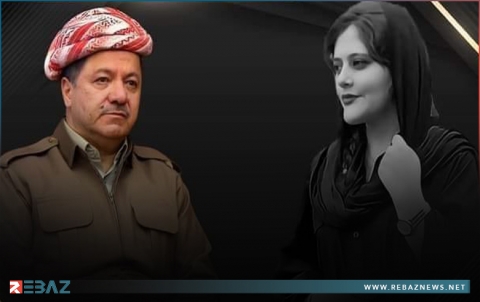 الرئيس بارزاني يهاتف عائلة الشابة الكوردية جینا أميني