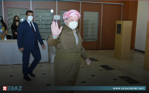 الرئيس بارزاني يدلي بصوته في الانتخابات النيابية المبكرة
