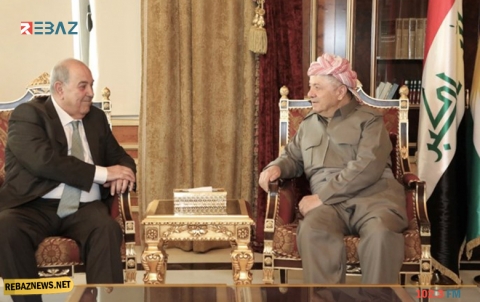 الرئيس بارزاني وعلاوي يتفقان على ثلاث نقاط حول العراق