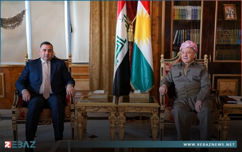 الرئيس بارزاني يستقبل محافظ صلاح الدين