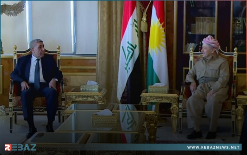 الرئيس بارزاني يستقبل وفد سياسي برئاسة نصار الربيعي