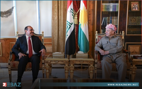 الرئيس بارزاني يستقبل عطوان العطواني محافظ بغداد 