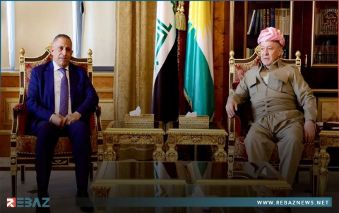 الرئيس بارزاني يستقبل قاسم العبودي مستشار الأمن القومي العراقي