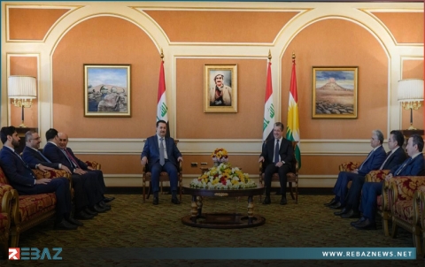 مسرور بارزاني ومحمد شياع السوداني يناقشان عدة قضايا مشتركة 