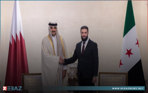 فحوى لقاء رئيس سوريا وأمير دولة قطر 