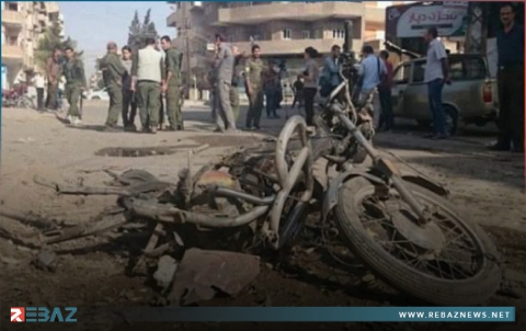  إصابة مدنيين ووقوع أضرار مادية اثر انفجارٍ أمام مقرٍ لـ PYD بريف الحسكة