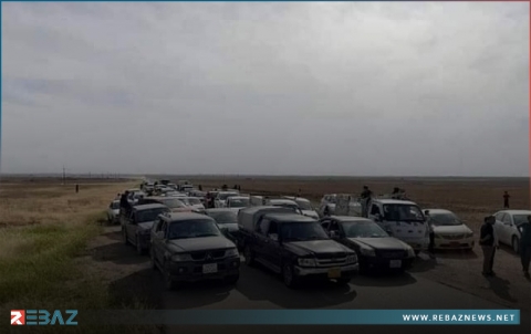 نزوح آلاف العوائل من شنكال إثر الحرب الدائرة هناك