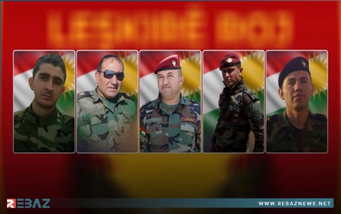 دوميز... الكوردستاني - سوريا يزور منازل عدد من عوائل شهداء بيشمركة روج في ذكرى استشهادهم