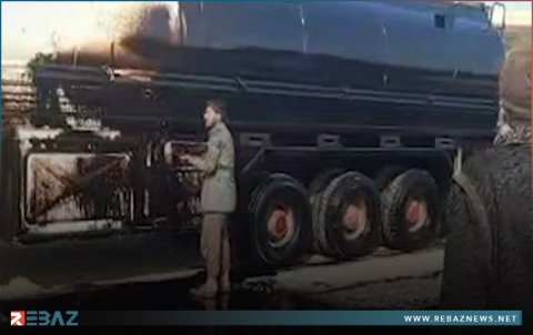 صهاريج النفط العراقية تتعرض لإطلاق النار في سوريا 