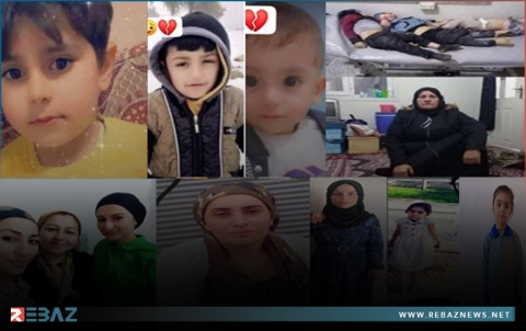 14 شخصاً من كوباني ضحايا الزلزال ومصير العديد من الأشخاص مجهول 