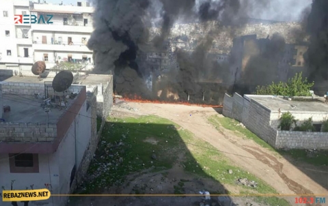 عفرين.. انفجار في حي الأشرفية 