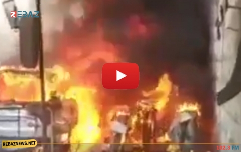 عفرين..انفجار يسفر عن مايقارب 100 ضحية من القتلى والجرحى