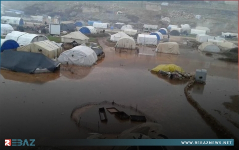 استجابة سوريا: تشرد 5000 نازح وتضرر 33 ألفا بسبب الأمطار شمال غربي سوريا