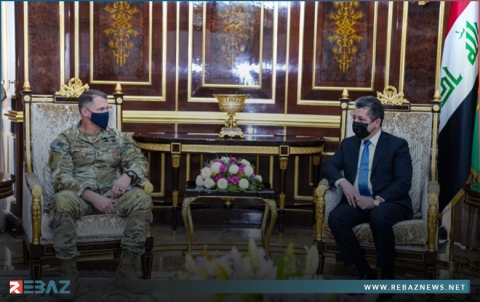 مسرور بارزاني والقائد العام لقوات التحالف يبحثان آخر التطورات في العراق وسوريا