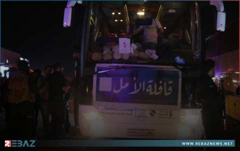 عشرات العوائل تصل إلى ريف حلب قادمة من مخيم الهول 