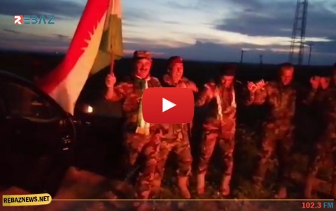 بيشمركة روج يوقدون نار نوروز ويحيون كوردستان والشهيد والحرية