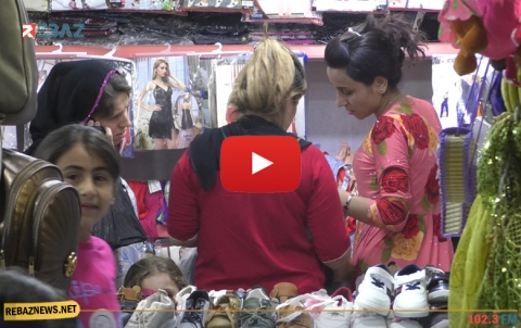 مخيم دار شكران.. تحضيرات العيد