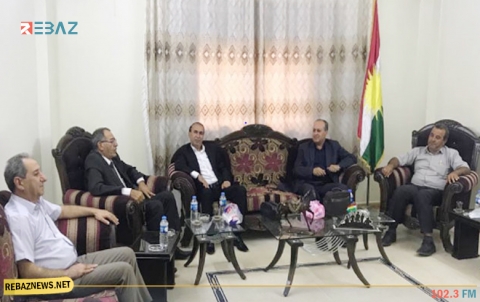  الديمقراطي الكوردستاني- سوريا يستقبل (البارتي) في مكتبه  بقامشلو