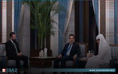 فحوى لقاء أحمد الشرع ومحمد شياع السوداني في دولة قطر 