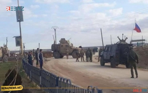 كوردستان سوريا.. قوات امريكية تمنع مرور دورية روسية باتجاه مناطق نفطية وحدودية 