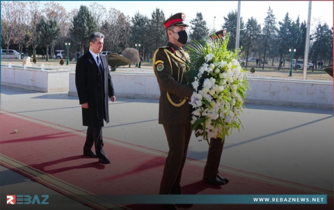 مسرور بارزاني يشارك في إحياء السنوية الـ 18 لفاجعة 1 شباط