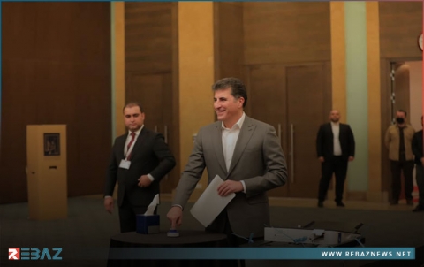 نيجيرفان بارزاني أول المصوتين في الانتخابات النيابية المبكرة