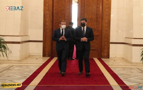 الرئيس ماكرون: فرنسا ستواصل دعم إقليم كوردستان
