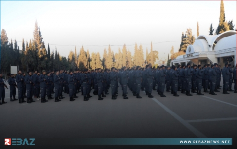 تخريج دفعة جديدة من طلاب كلية الشرطة في دمشق 